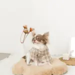 ファーフラワーペットベッドマット - Image 4