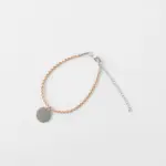 レザークラフトサークルネックレス - Image 2