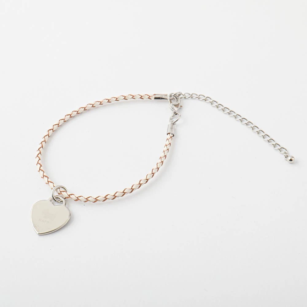 product_image_1763963027-1.webp レザークラフトハートネックレス - Image 1